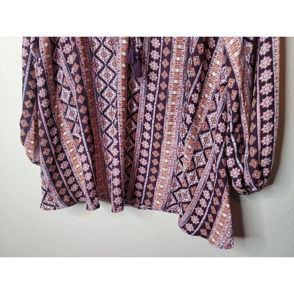 Show Me Your Mumu Lightning Bird Red Tunic Women's Shirt Size Small t2 - Picture 4 of 8